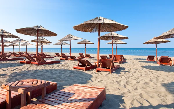 Spiaggia in Montenegro — Foto Stock