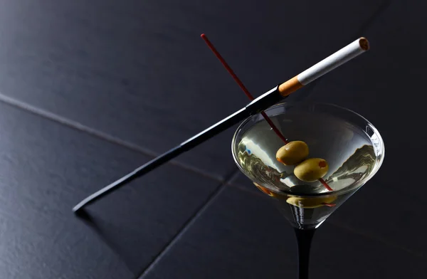 Стакан мартини — стоковое фото