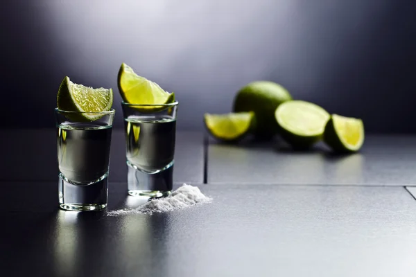Tequila, lime e sale — Foto Stock