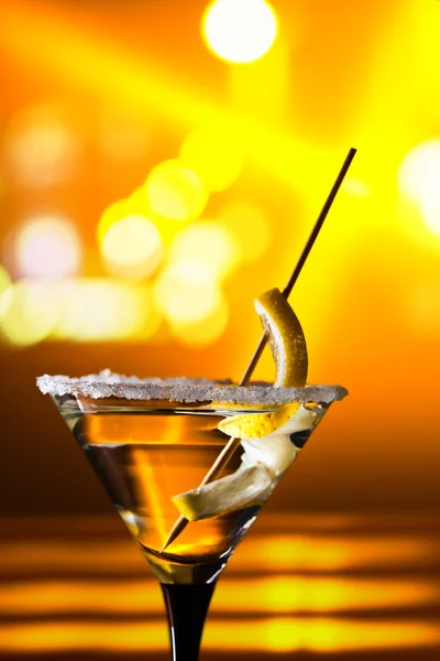 Limonlu martini — Stok fotoğraf