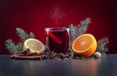 Baharatlı şarap. 