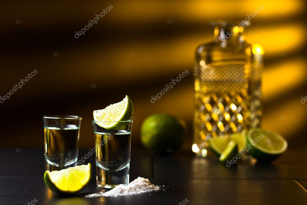 Tequila , lime and salt Stock Photo by ©igorr1 118066664
