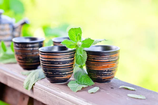 Peppermint tea — Stock Photo, Image