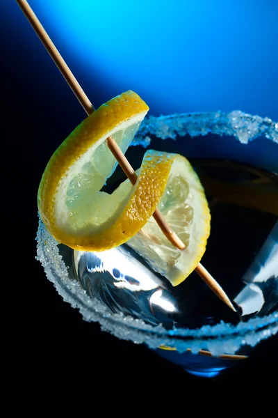 Koktejl s citronem — Stock fotografie