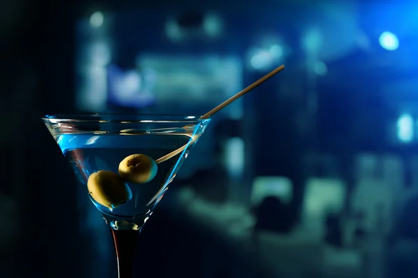 Glas med martini — Stockfoto