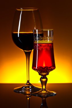 Kırmızı şarap. 