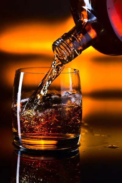 Whiskey och is — Stockfoto