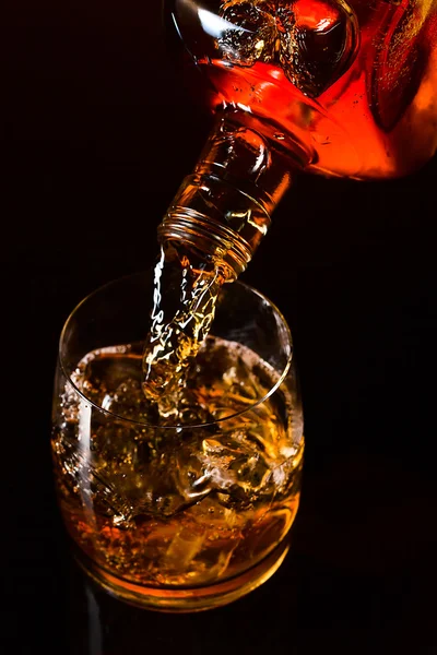 Whiskey en ijs — Stockfoto