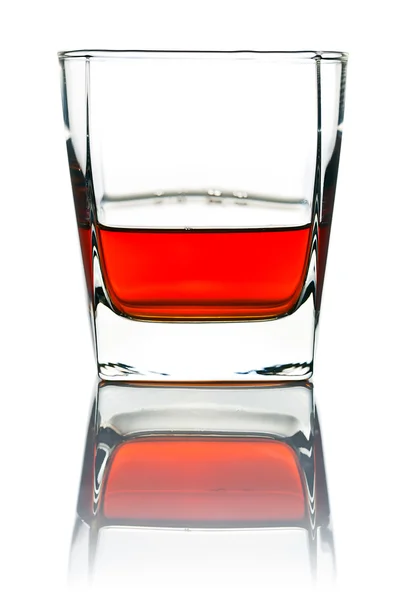 Beyaz izole viski — Stok fotoğraf