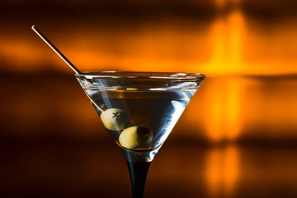 Martini sec aux olives — Photo