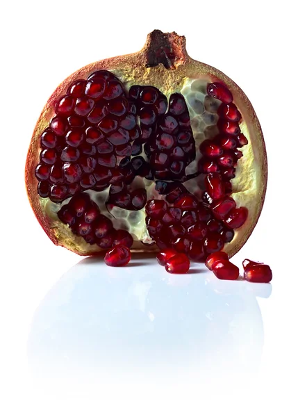 Pomegranate isolated on  white — Stock Photo, Image
