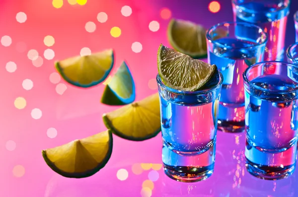 Tequila e lime — Foto Stock