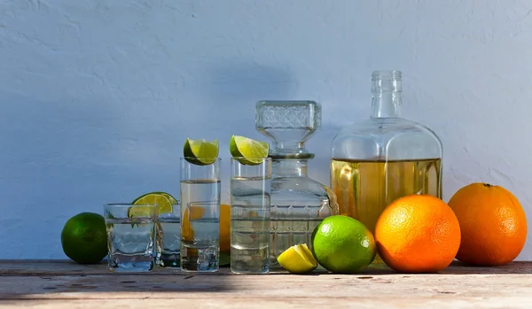 Tequila e agrumi — Foto Stock