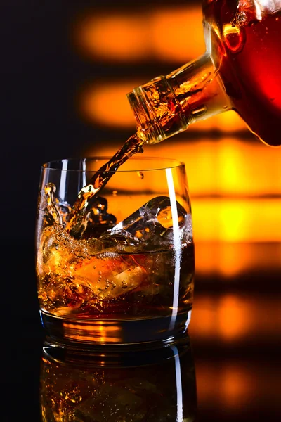 Whisky et glace — Photo