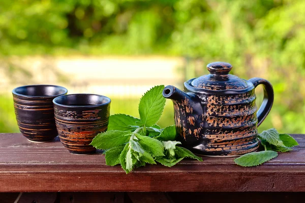 Peppermint tea — Stock Photo, Image