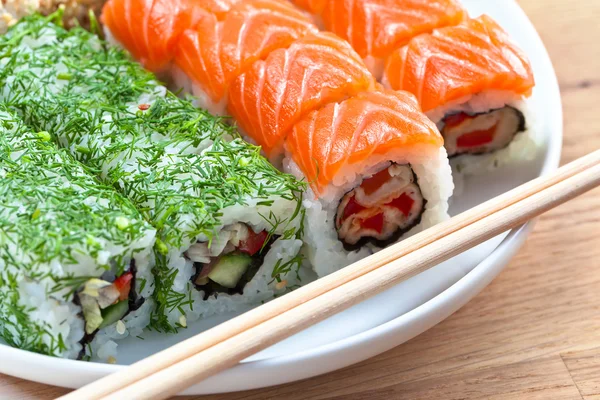 Japanse sushi — Stockfoto