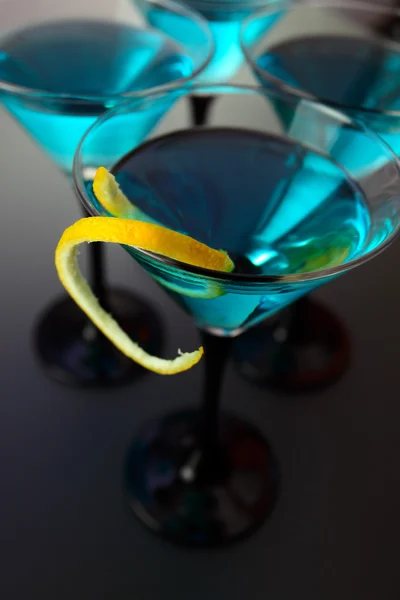 Martini met citroen — Stockfoto