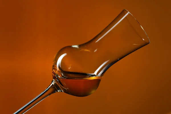 Glass of grappa — Stock Photo, Image