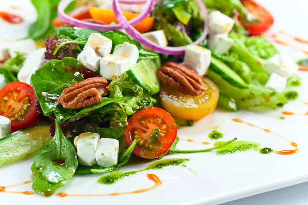 Greek salad — Stock Photo, Image