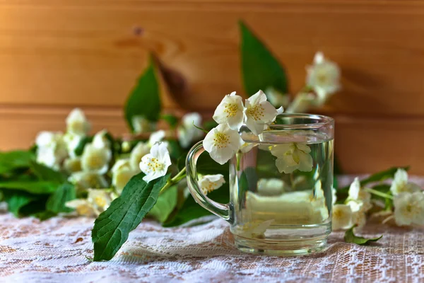 Jasmínový čaj — Stock fotografie