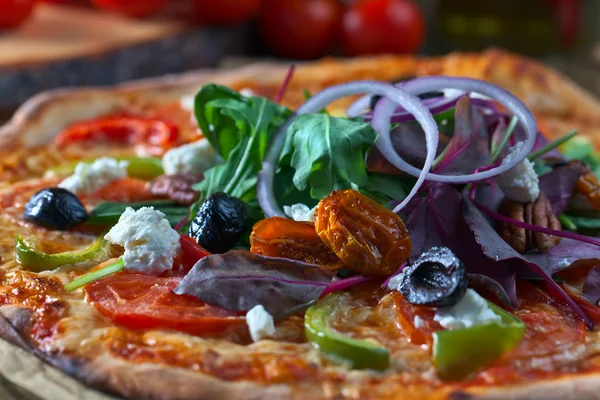 Pizza vegana —  Fotos de Stock
