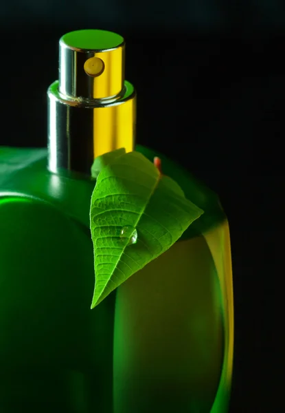 Zelený parfém — Stock fotografie