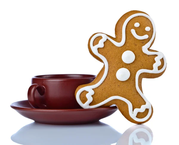 Gingerbread on white background — Stock Photo, Image