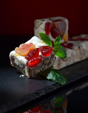  Tropikal meyve yumuşak nuga 