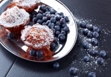 yaban mersini ile cupcake 