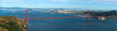 Golden Gate Köprüsü üzerinde göster