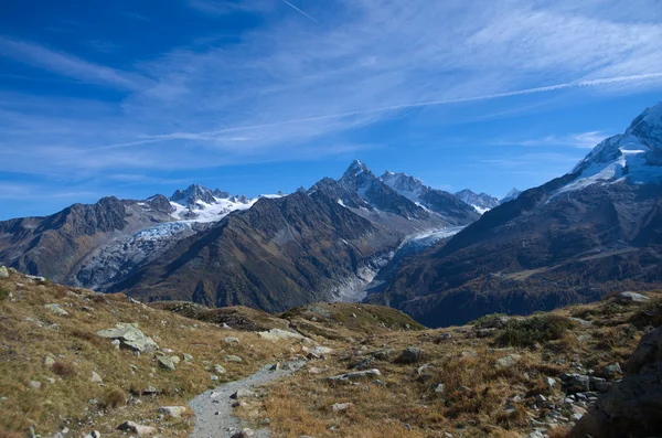 Hoge rocky bergen — Stockfoto