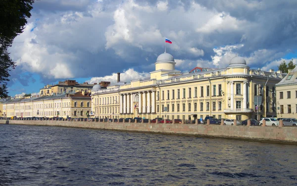 Kais von st.petersburg — Stockfoto