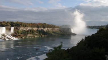 Niagara falls Kanadalı taraftan göster