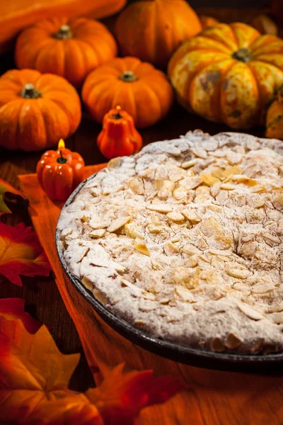 Tarta de manzana para Acción de Gracias —  Fotos de Stock