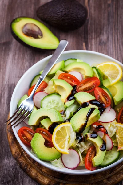 Avocado-salade — Stockfoto