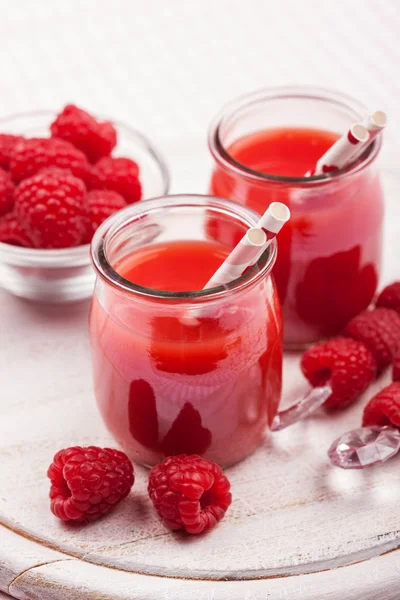 Raspberry smoothie — Stock Photo, Image