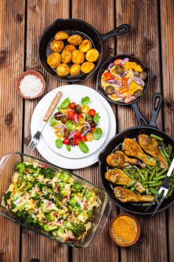 Yemekleri ve yemek malzemeler