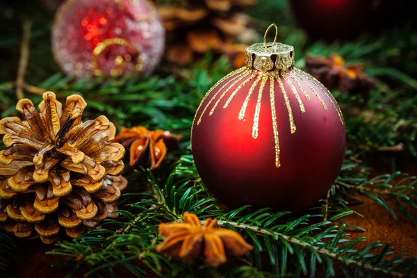 Decoração de Natal tradicional — Fotografia de Stock