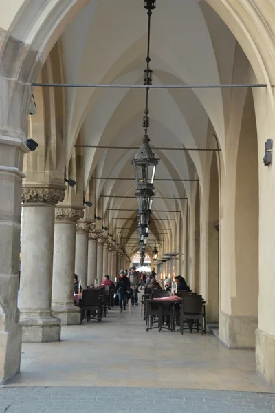 Cracow city street view — Stock Photo, Image