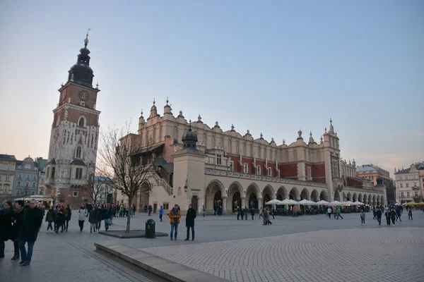 Краків перегляду вулиць міста — стокове фото