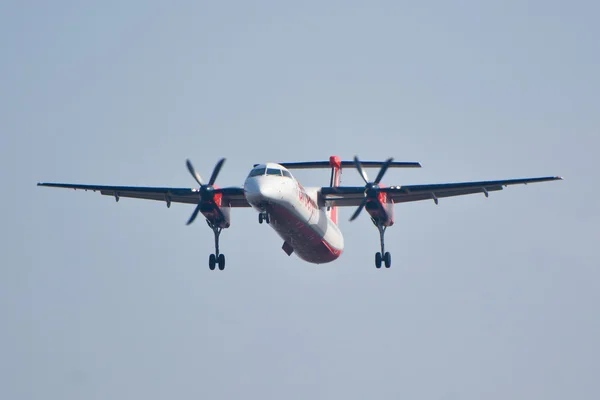 Air Berlin vliegtuig weergave — Stockfoto