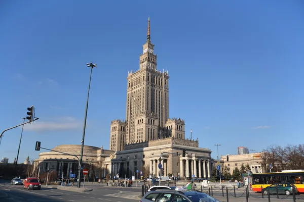 Warsaw city scape view — Stock Photo, Image