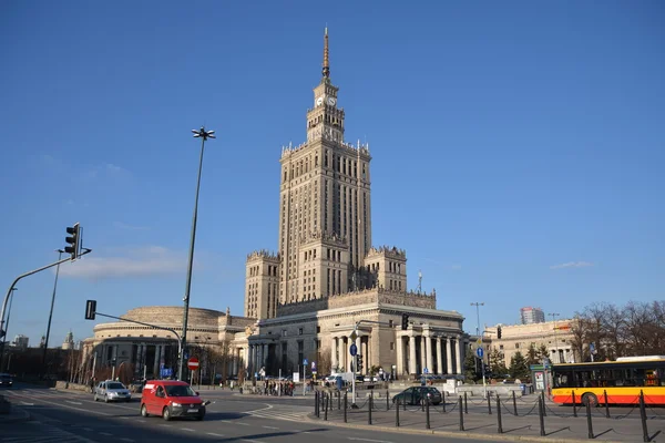 Warsaw city scape view — Stock Photo, Image