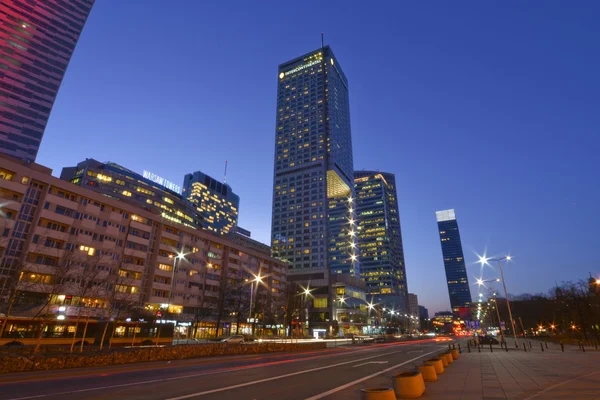 Varşova gece görünümü