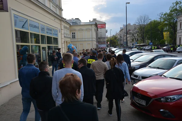 Průvod studentů 2016 v Lublinu — Stock fotografie