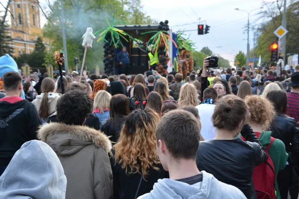 Průvod studentů 2016 v Lublinu — Stock fotografie