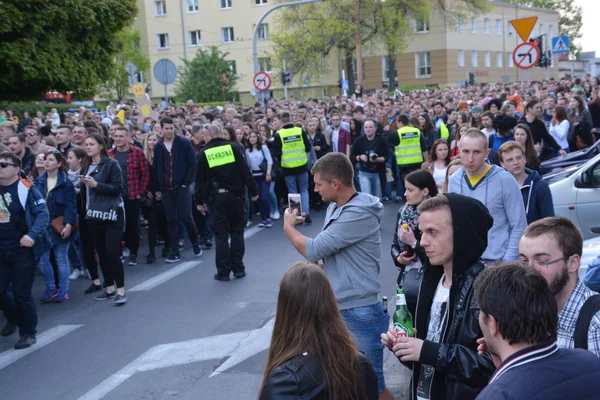 Students' pageant 2016 in Lublin — Stock Photo, Image