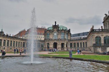 Dresden sokaklar ve Binalar görünümü