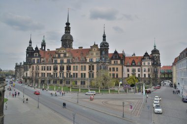 Dresden sokaklar ve Binalar görünümü