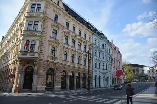 Widok miasta Liberec — Zdjęcie stockowe